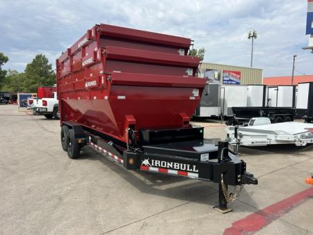 New 2027 Iron Bull DBB 16’x83” Dump Roll Off w/3 Bins