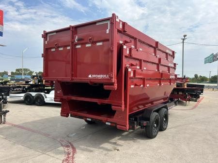 New 2027 Iron Bull DBB 16’x83” Dump Roll Off w/3 Bins
