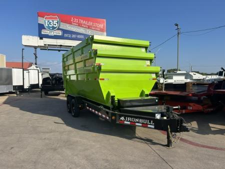 New 2027 Iron Bull DBB 16’x83” Dump Roll Off w/3 Bins