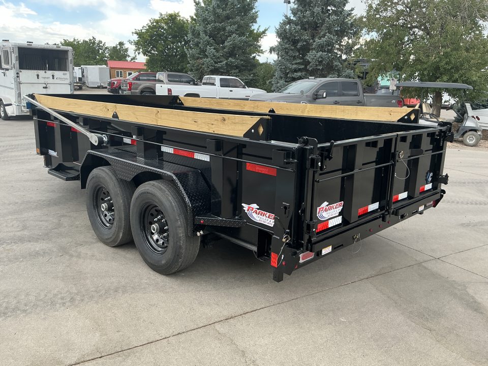 New 2026 DCRC LPT207 7x14 Dump Trailer