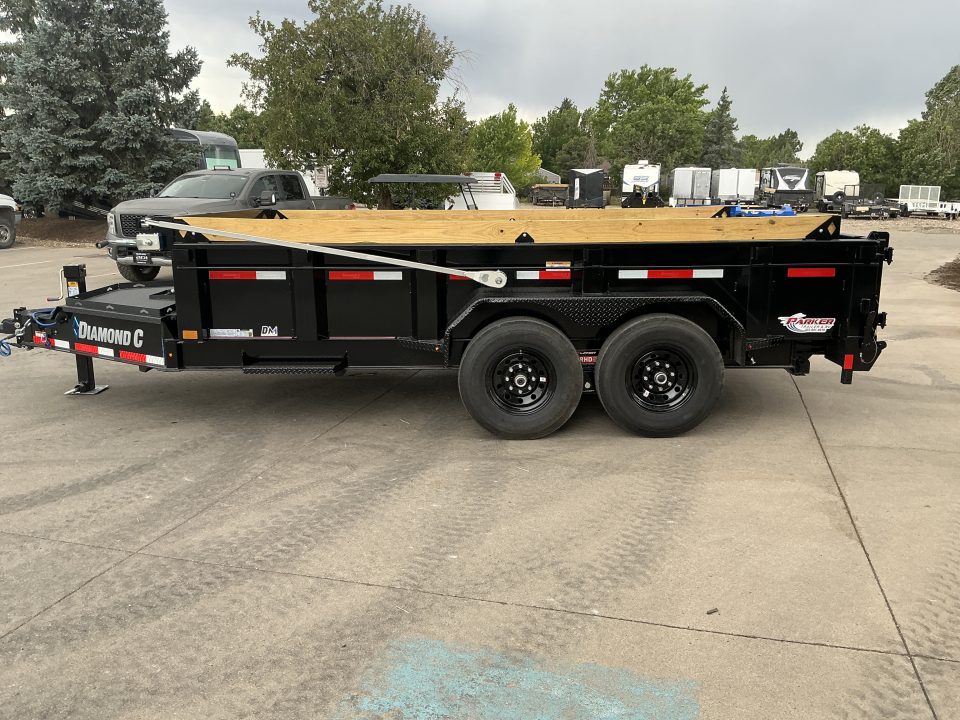 New 2026 DCRC LPT207 7x14 Dump Trailer