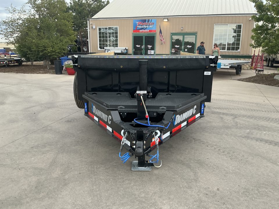 New 2026 DCRC LPT207 7x14 Dump Trailer