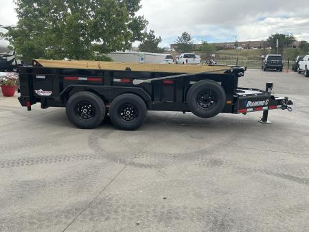 New 2026 DCRC LPT207 7x14 Dump Trailer