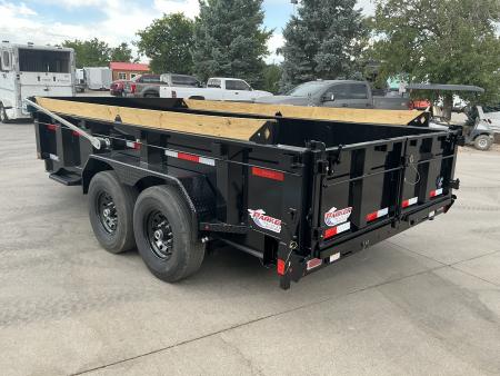 New 2026 DCRC LPT207 7x14 Dump Trailer