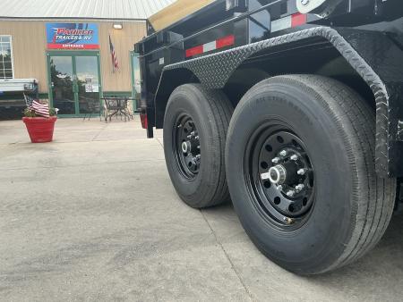 New 2026 DCRC LPT207 7x14 Dump Trailer