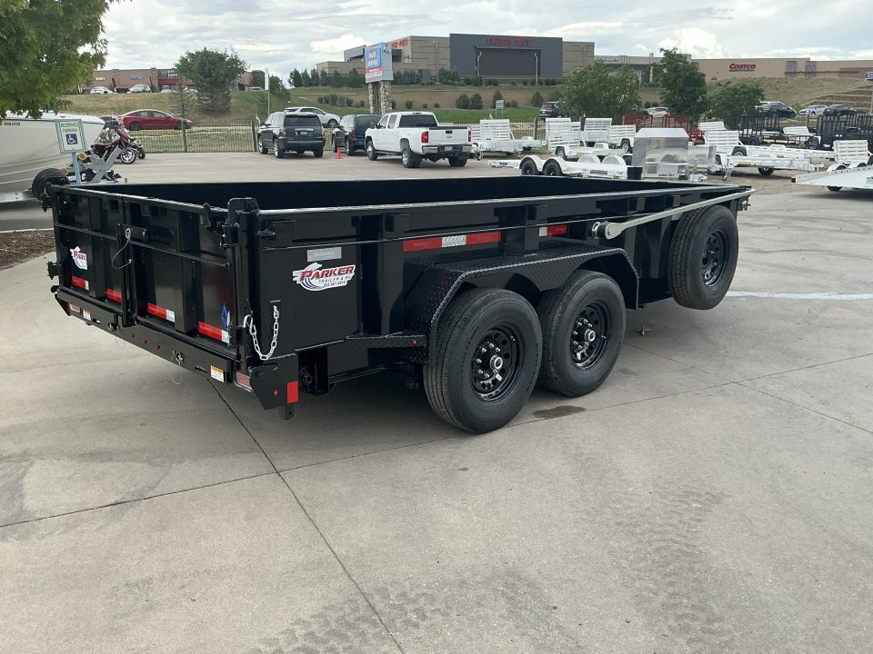 New 2026 DCRC LPT207 7x14 Dump Trailer