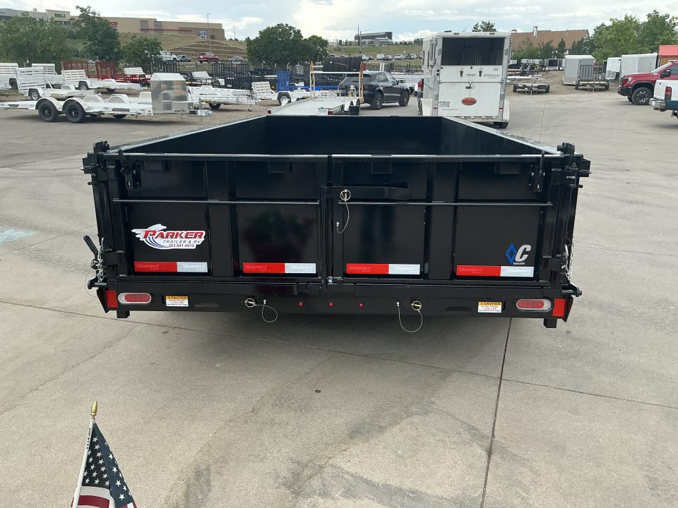 New 2026 DCRC LPT207 7x14 Dump Trailer