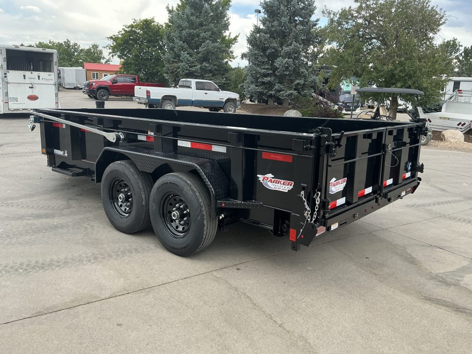 New 2026 DCRC LPT207 7x14 Dump Trailer