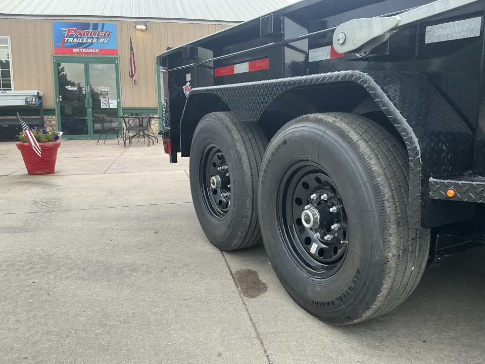 New 2026 DCRC LPT207 7x14 Dump Trailer