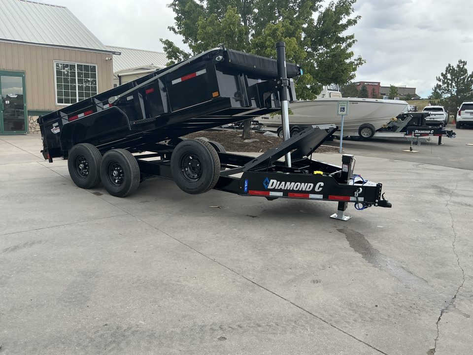 New 2026 DCRC LPT207 7x14 Dump Trailer