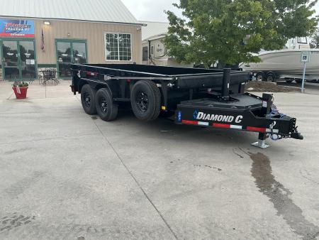 New 2026 DCRC LPT207 7x14 Dump Trailer