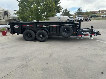New 2026 DCRC LPT207 7x14 Dump Trailer