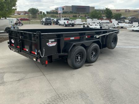 New 2026 DCRC LPT207 7x14 Dump Trailer