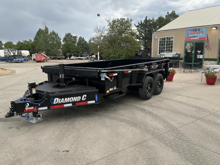 New 2026 DCRC LPT207 7x14 Dump Trailer