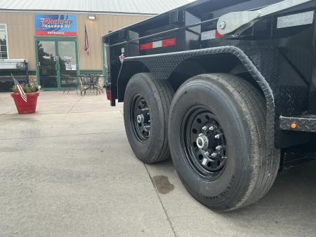 New 2026 DCRC LPT207 7x14 Dump Trailer
