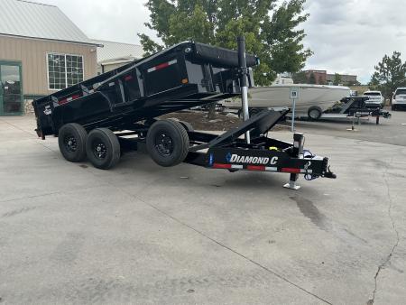New 2026 DCRC LPT207 7x14 Dump Trailer