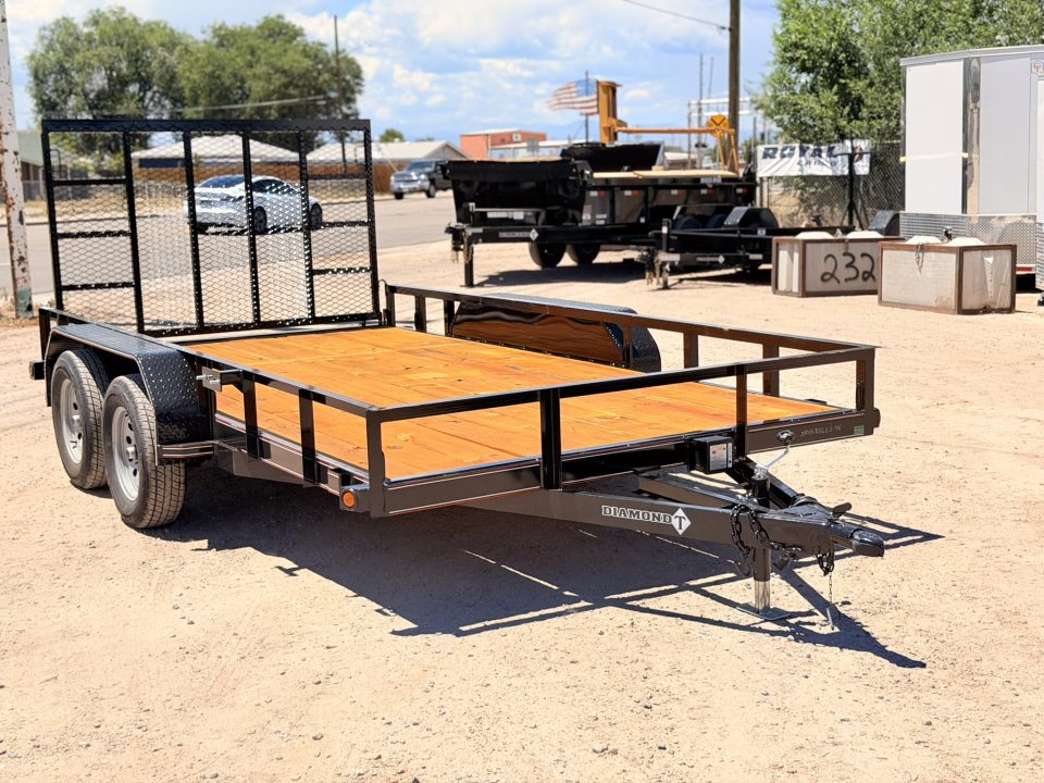 New 2026 Diamond T 7-14 Tandem Axle Ramp Gate Utility 7K GVWR (UI)