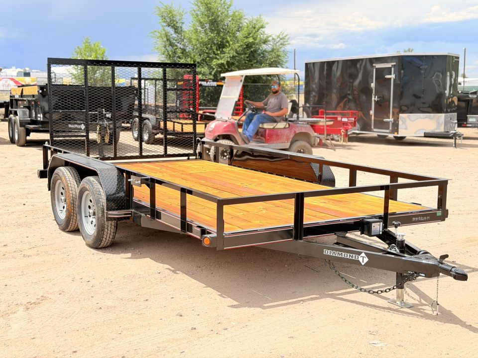 New 2026 Diamond T 7-14 Tandem Axle Ramp Gate Utility 7K GVWR (UI)