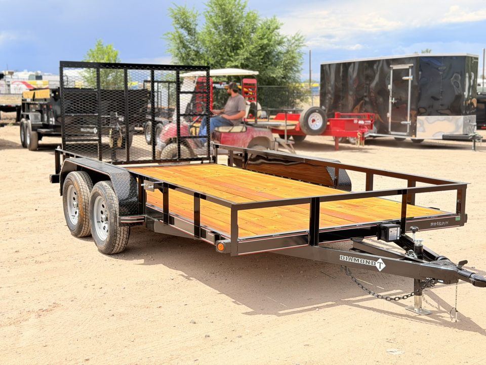 New 2026 Diamond T 7-14 Tandem Axle Ramp Gate Utility 7K GVWR (UI)