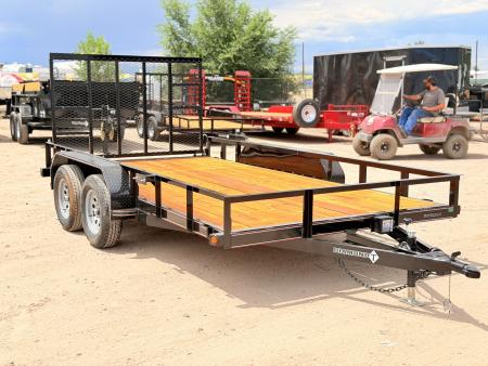 New 2026 Diamond T 7-14 Tandem Axle Ramp Gate Utility 7K GVWR (UI)