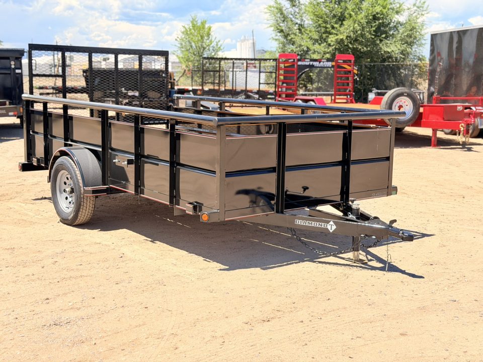 New 2026 Diamond T 6.5-12-2H Solid Side Rampgate Utility 3K GVWR(weight)