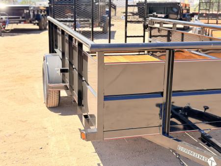 New 2026 Diamond T 6.5-12-2H Solid Side Rampgate Utility 3K GVWR(weight)
