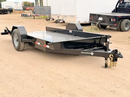 New 2026 Diamond T 6.5-14 Tilt Equpment Hauler 7K GVWR