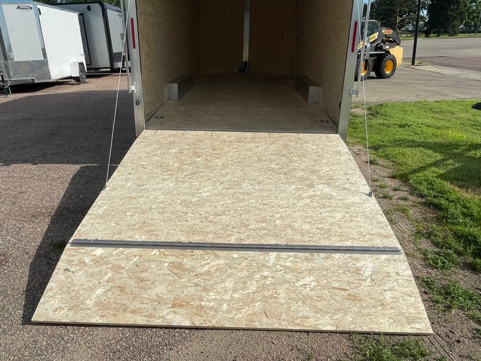 New 2027 ALCOM 8.5X20 All Aluminum Extra Height Cargo / Enclosed Trailer