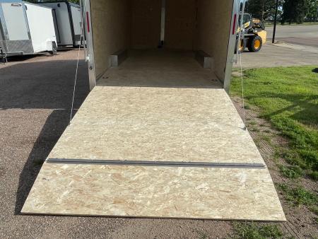New 2027 ALCOM 8.5X20 All Aluminum Extra Height Cargo / Enclosed Trailer