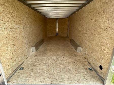 New 2027 ALCOM 8.5X20 All Aluminum Extra Height Cargo / Enclosed Trailer