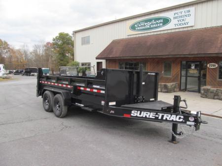 New Sure-Trac 7 X 16 15.4K Pro Series Dump Trailer