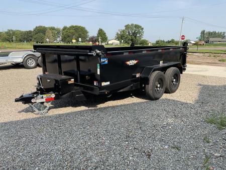 New 2026 H&H Trailers H-UD7612-100 Dump Trailer