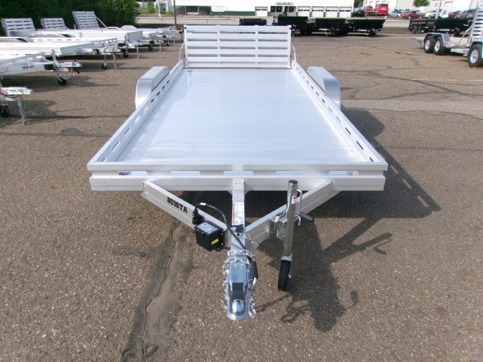 New 2027 Aluma 8016TA-EL-BT-RTD Utility Trailer