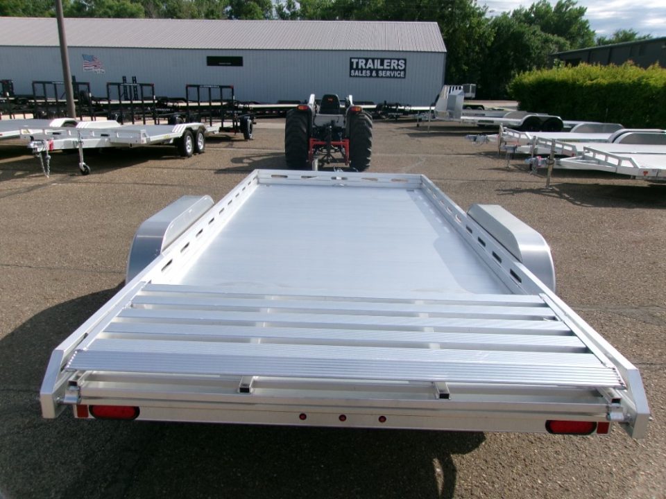 New 2027 Aluma 8016TA-EL-BT-RTD Utility Trailer