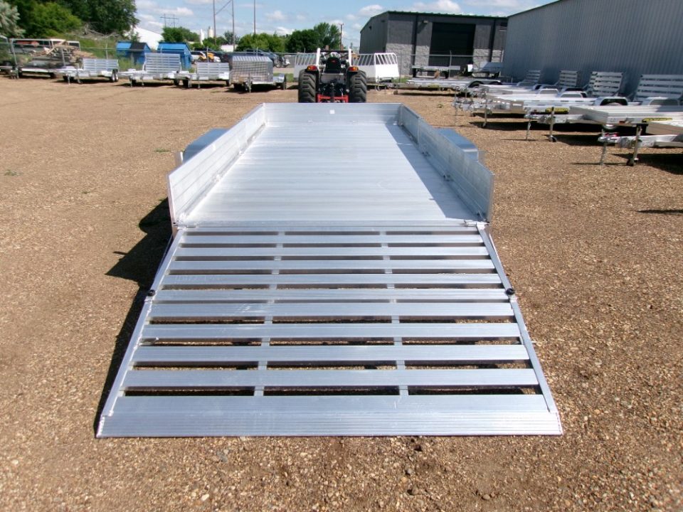 New 2027 Aluma 8116TA-EL-R-BT-SR Utility Trailer