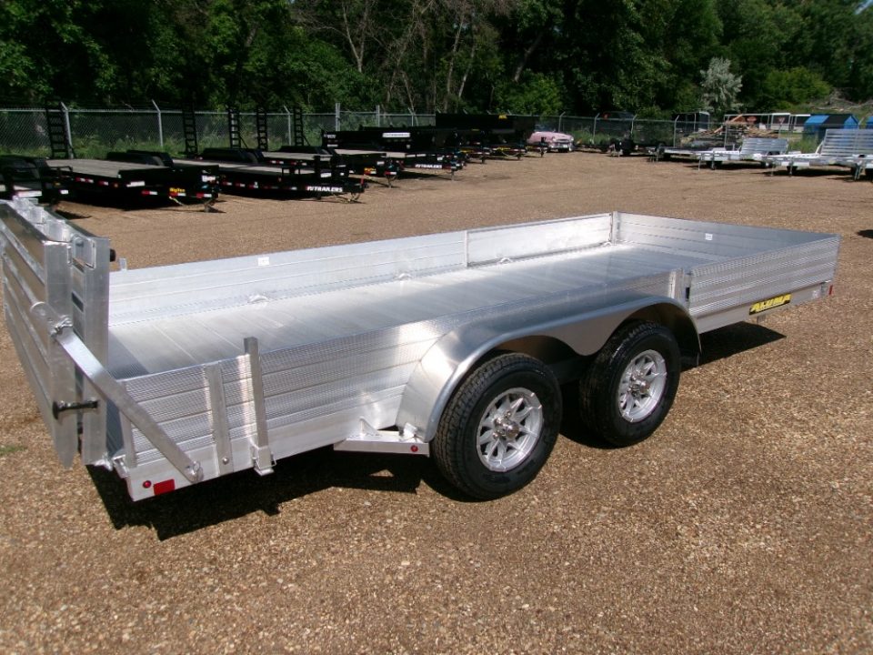 New 2027 Aluma 8116TA-EL-R-BT-SR Utility Trailer