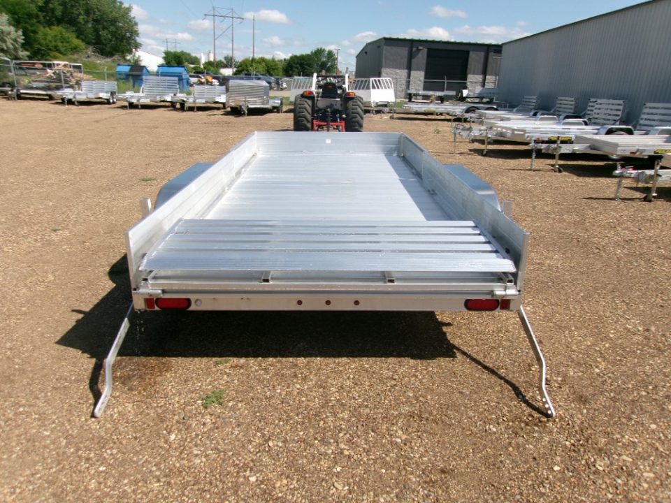 New 2027 Aluma 8116TA-EL-R-BT-SR Utility Trailer
