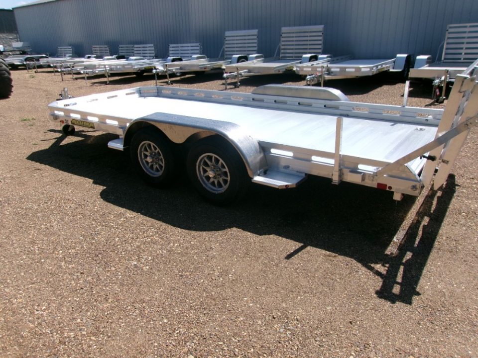 New 2027 Aluma 7816TA-EL-BT-RTD Utility Trailer