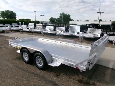New 2027 Aluma 7814TA-EL-BT-RTD Utility Trailer