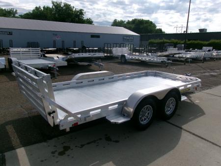 New 2027 Aluma 7814TA-EL-BT-RTD Utility Trailer