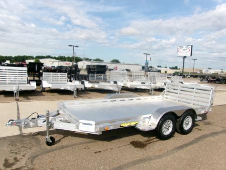 New 2027 Aluma 7814TA-EL-BT-RTD Utility Trailer