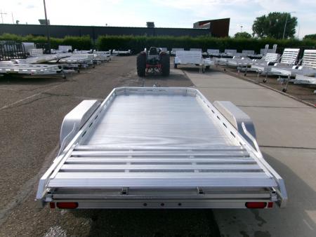 New 2027 Aluma 7814TA-EL-BT-RTD Utility Trailer