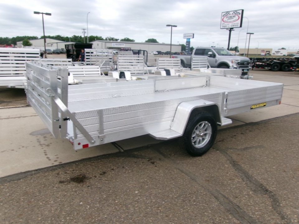 New 2027 Aluma 8114H-S-EL-R-BT-SR Utility Trailer