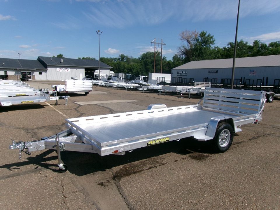 New 2027 Aluma 8015S-EL-BT Utility Trailer