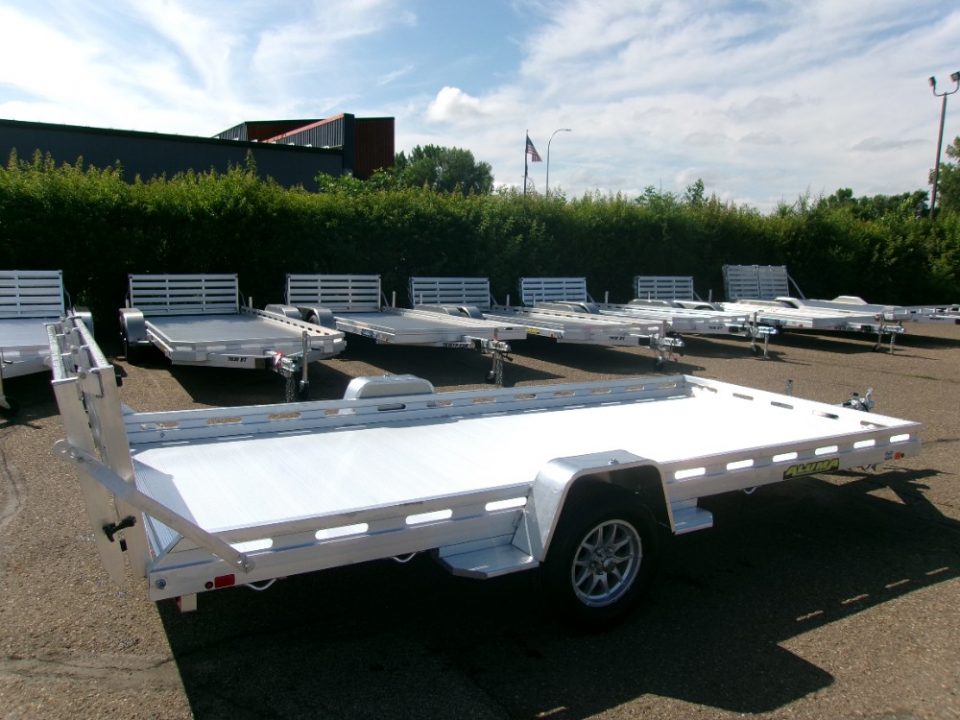 New 2027 Aluma 8015S-EL-BT Utility Trailer