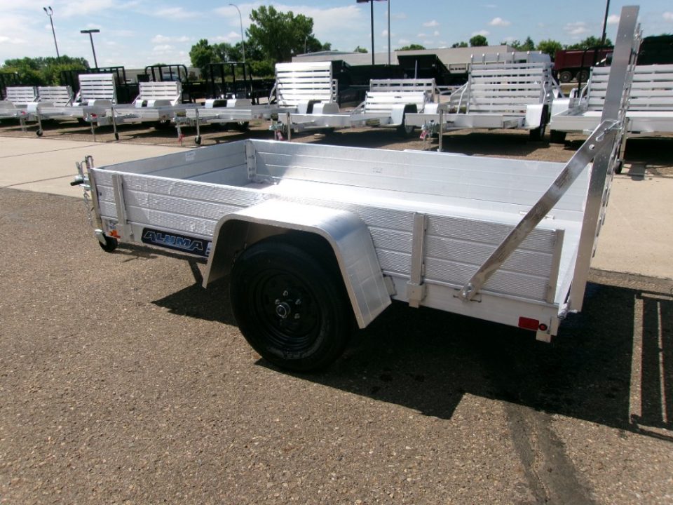 New 2027 Aluma 548ESA-S-TG Utility Trailer