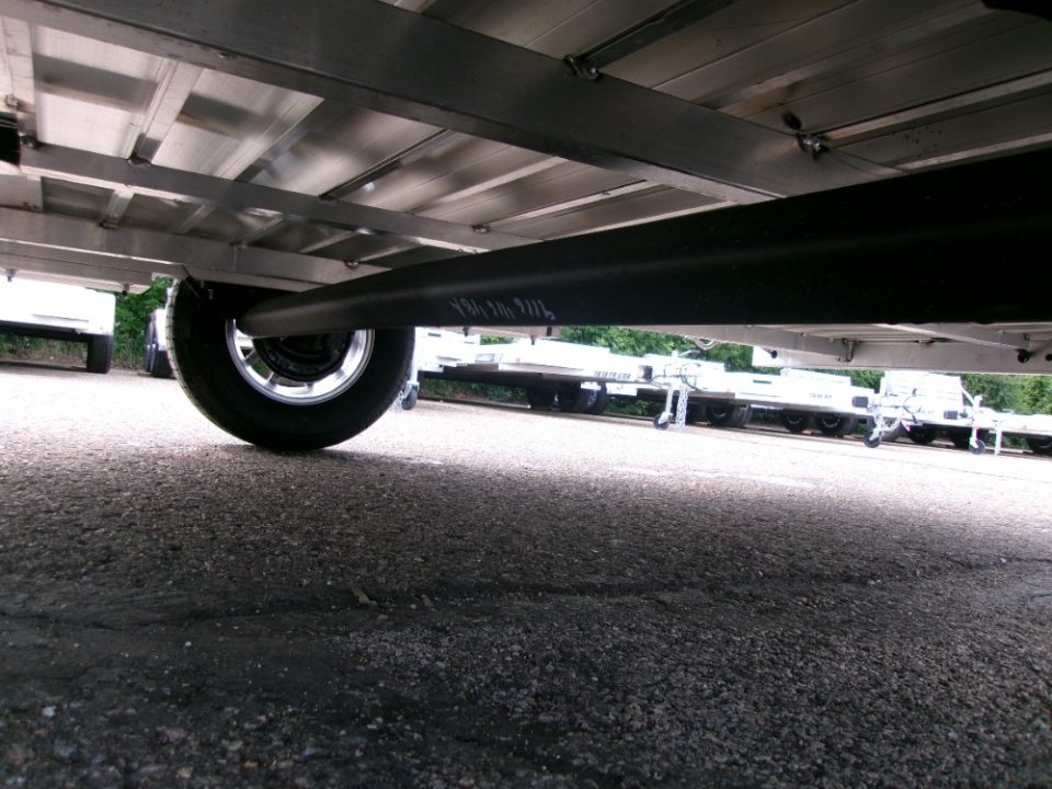New 2027 Aluma 8014S-EL-TG Utility Trailer