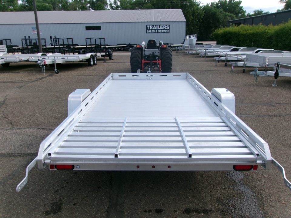 New 2027 Aluma 8014S-EL-TG Utility Trailer