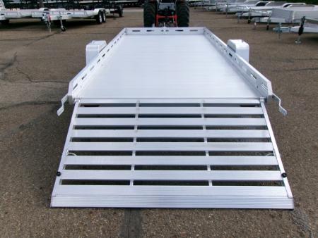 New 2027 Aluma 8014S-EL-TG Utility Trailer