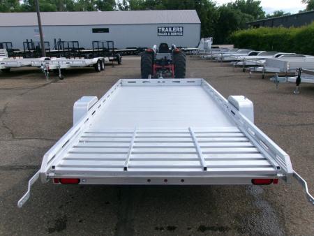 New 2027 Aluma 8014S-EL-TG Utility Trailer